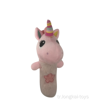 Squeaker Pembe Unicorn Oyuncaklar